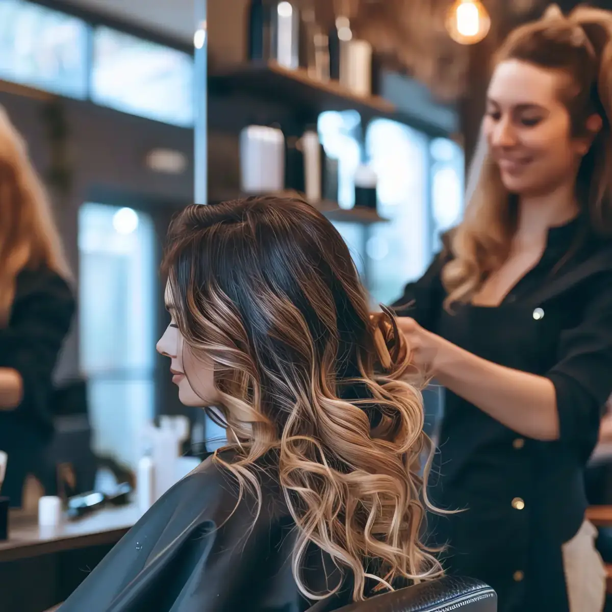 hairdresser-styles-customers-hair-salon